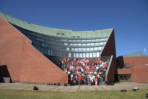Group photo, with the surroundings