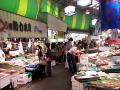 Seafood in the Oumichou market, Kanazawa, Japan