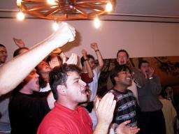 There were about 20 foreigners